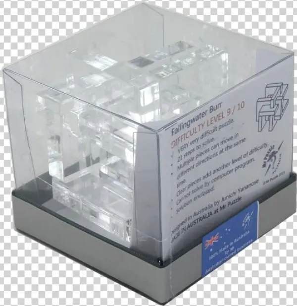 Fallingwater Burr Complex Interlocking Burr Packaged - Yananose