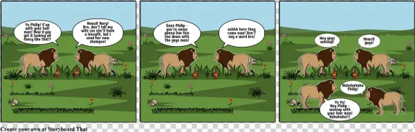 Lions - Cartoon