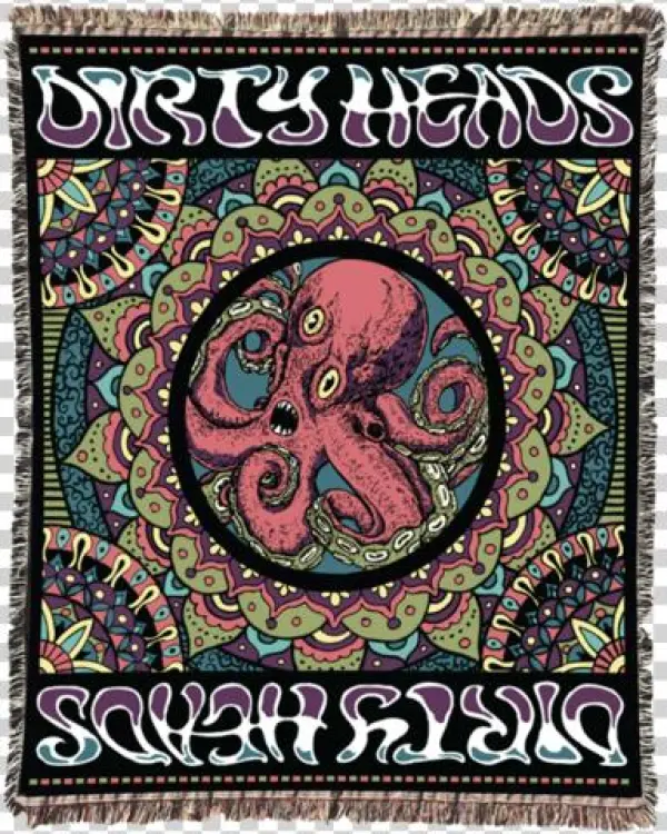 Octo Mandala Blanket - Blanket