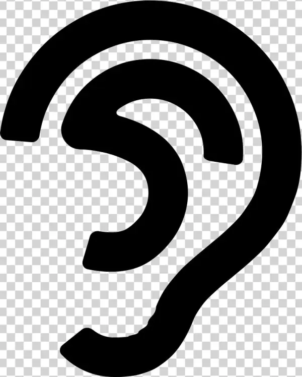 Png File Svg - Ear Svg