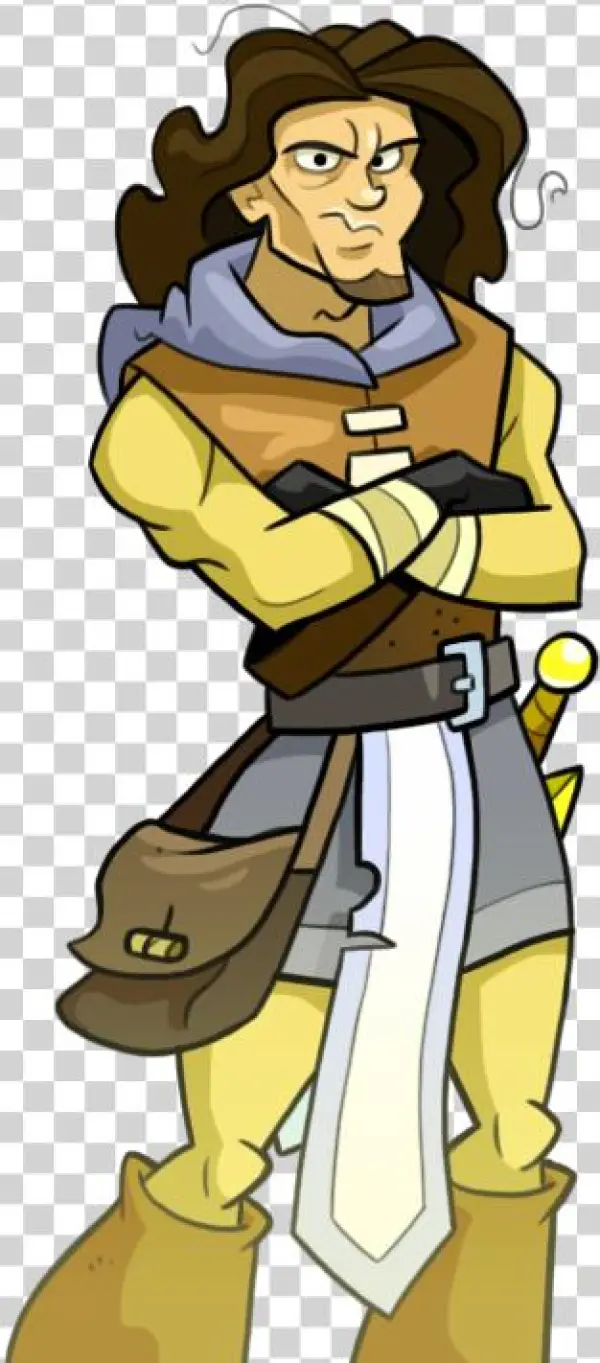 Portrait Bounty Hunter - Cartoon