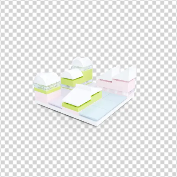 Tinytown 2 Marina 40 Piece Architectural Modelling - Table