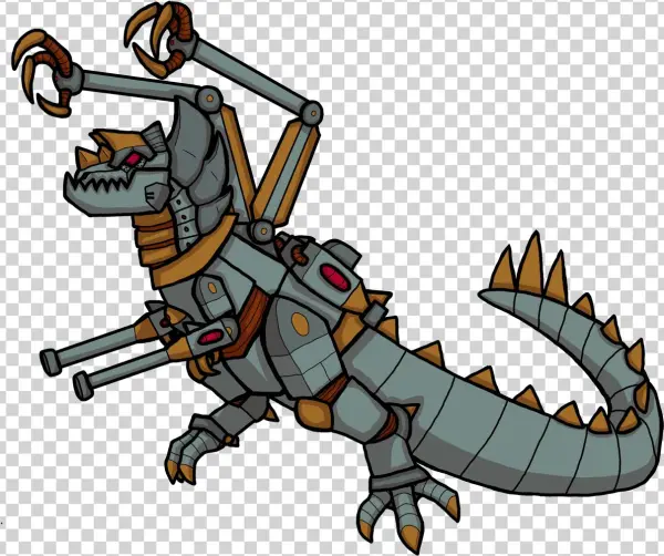 6b Mecha Tyrantis 6c Super Mechatyrantis