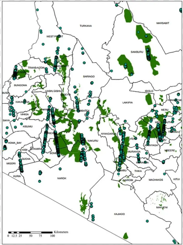 Distribution Of The Height Data Points In Different - Atlas