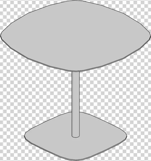 Enea Lottus - Tbl-café,sq,42x36 - End Table