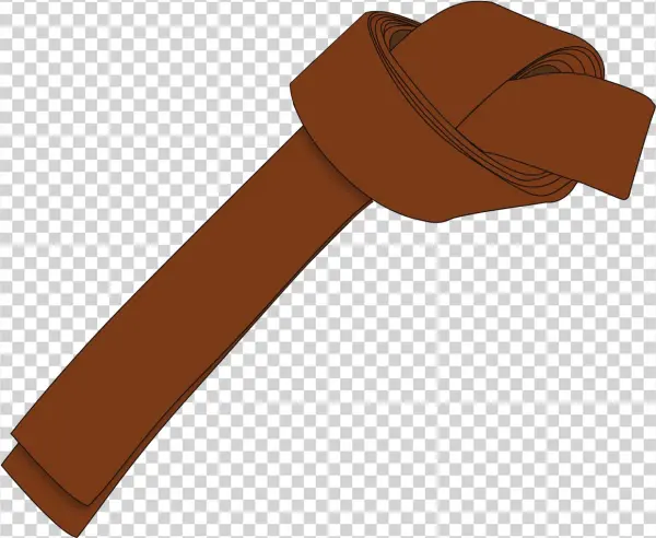 Ichf Brown Belt 4th Gup Large - کمربند قهوه ای کاراته