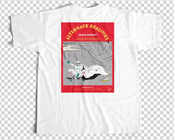 Skate Knight 40oz T-shirt