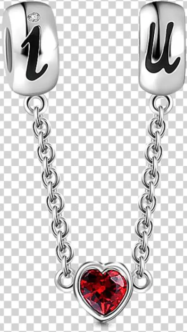 Stoppers & Safety Chains Charms Soufeel I Love