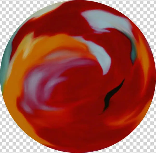 When We Make Love, I See Infinity Hand-ground Oil On