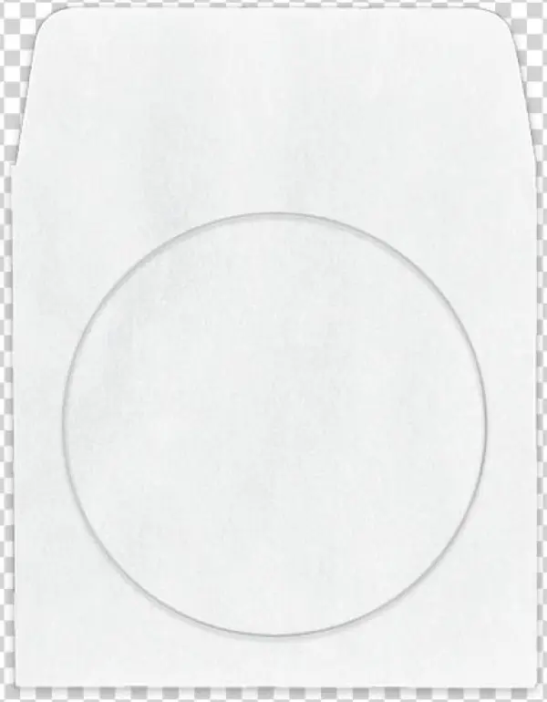 White Cd Envelope