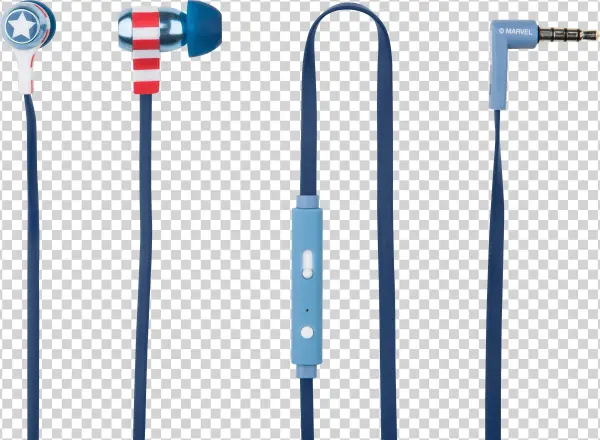 Zoom - Captain America Headphones - In-ear Earphones - For
