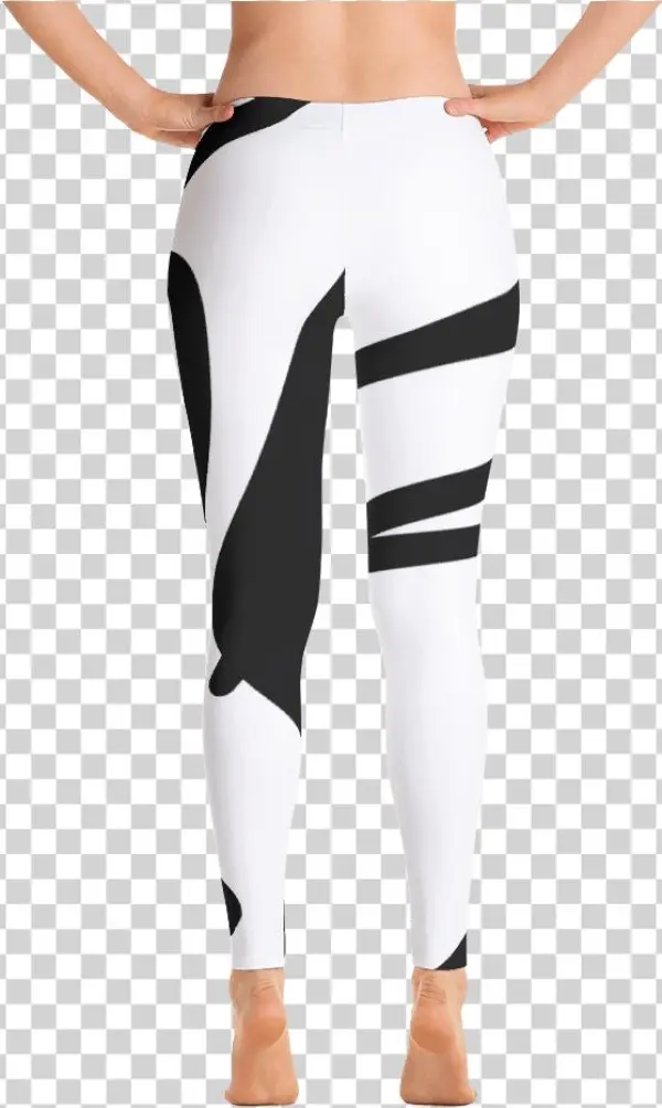 Boglio Black & White Leggings - Imagineavalon Christmas Leggings, Christmas Clothing,