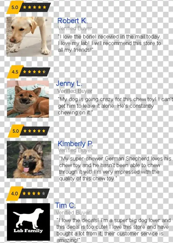 Continue Shopping - Companion Dog