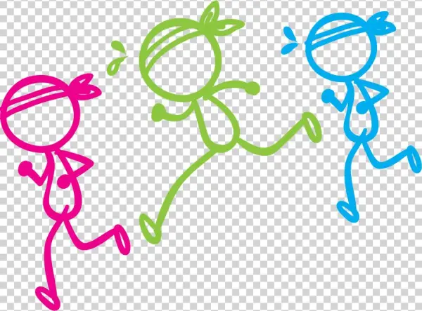 Kids Running Png