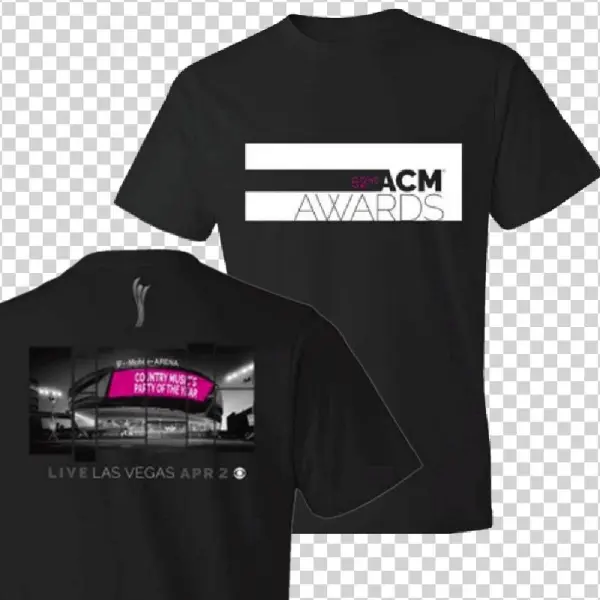 52nd Academy Of Country Music Black T Mobile Arena