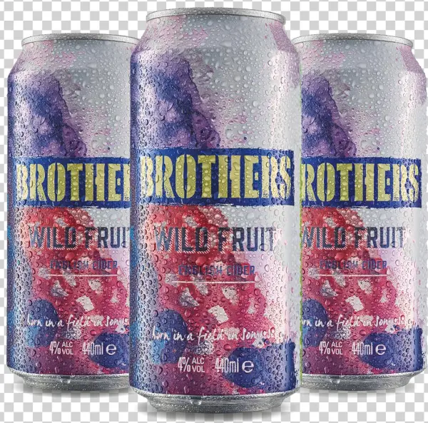 Brothers Wild Fruit Cider 440ml Cans V=1542378213