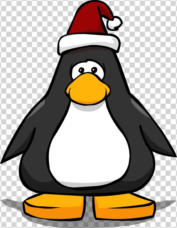 Festive Hat On A Player Card