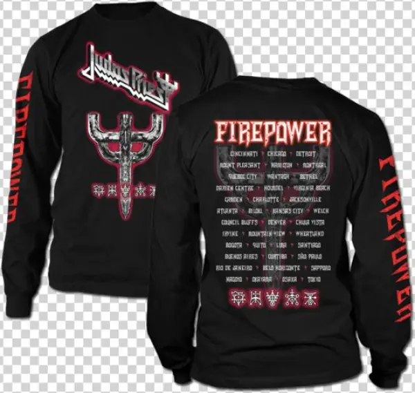 Firepower Graphic Emblem Tour Long Sleeve Tee