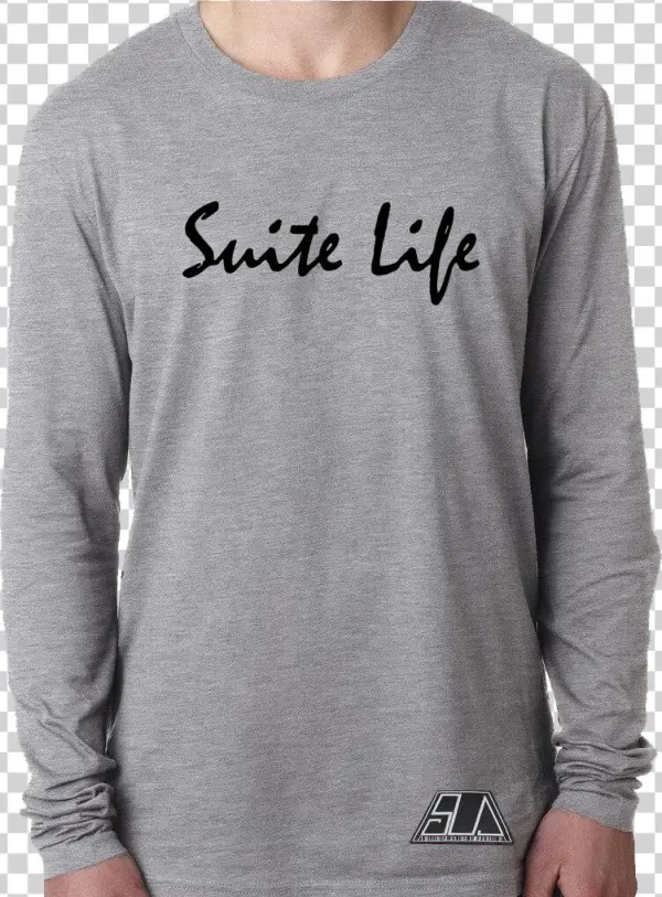 Image Of Men's Script Long Sleeve