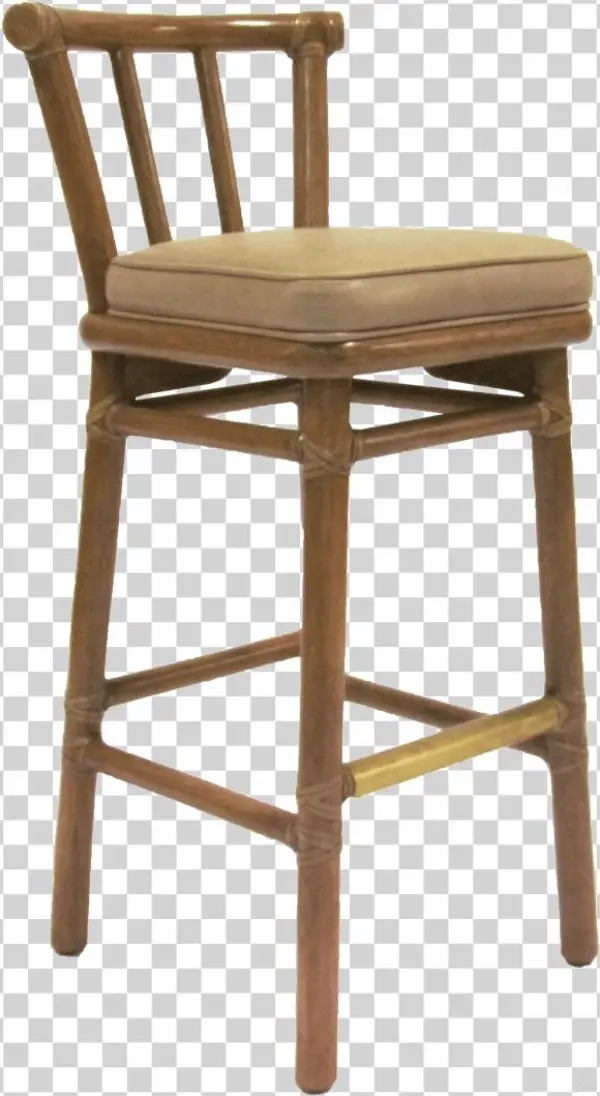 Mcguire Leather Barstool