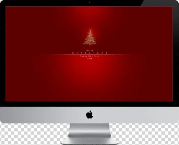 New Year Wallpaper Red