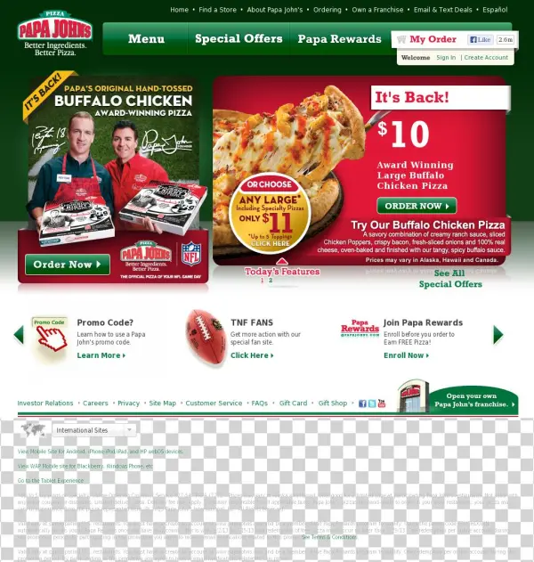 Papa John's Logo Png