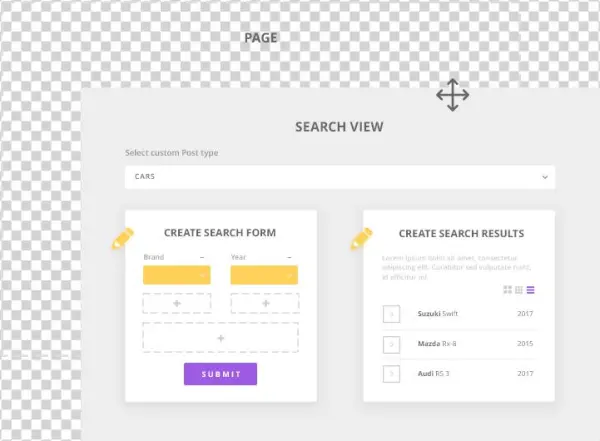 Process Of Creating A Search Using Toolset Plugins