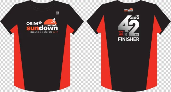 Sundown Singapore Finisher's Tee