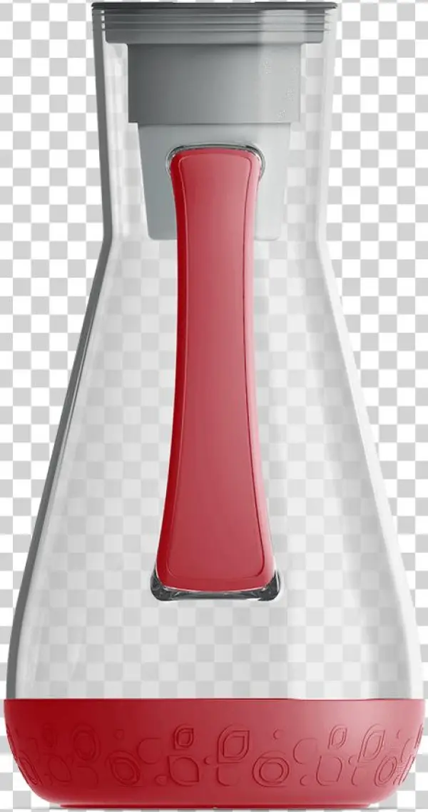 64 Oz Pitcher Red With Filter