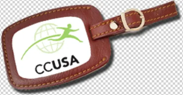 Cropped Luggage Tag