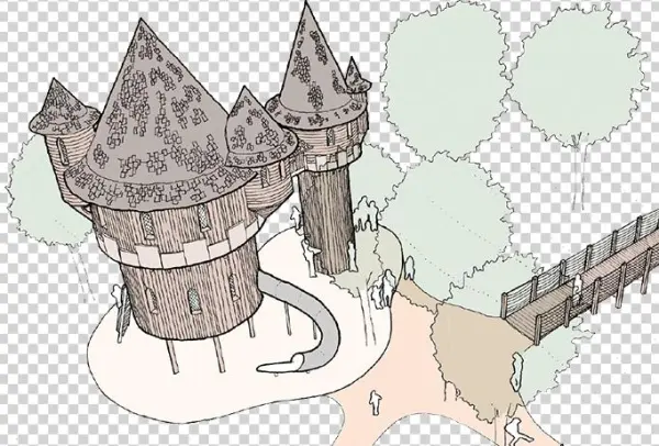 Fort Douglas Image Drawing