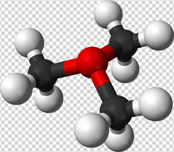 Trimethyloxonium 3d Balls