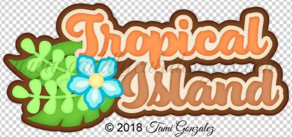 Tropical Island Png