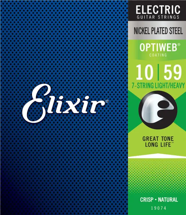 Cuerdas Para Guitarra Eléctrica7 Cuerdas Elixir Optiweb