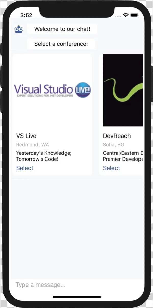 Image Cards Displayed In An Application