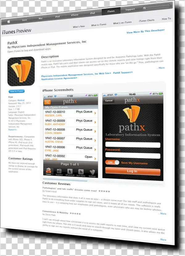 Pathx Iphone Application