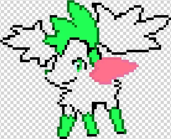Shaymin Pixel Art