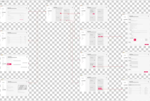 Web Health Wireframe