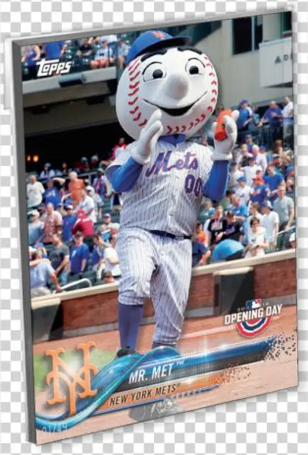 2018 Topps Opening Day Baseball Oversized Mascots Set