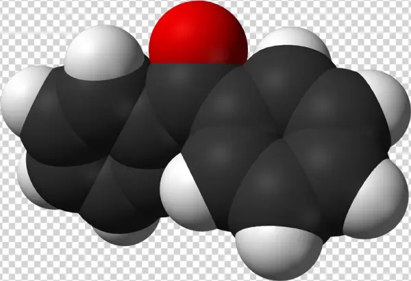Benzophenone From Xtal Stable Phase 1968 3d