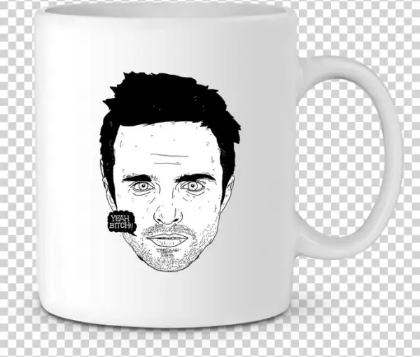 Ceramic Mug Jesse Pinkman By Nick Cocozza