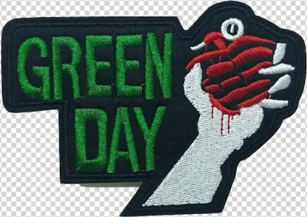 Green Day Iron On Patch