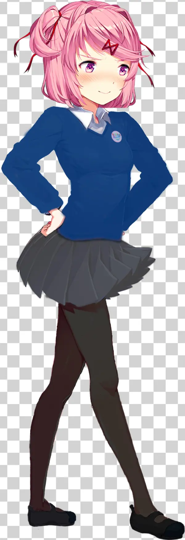 Oc Edited Medianatsuki Tries On A British School Uniform