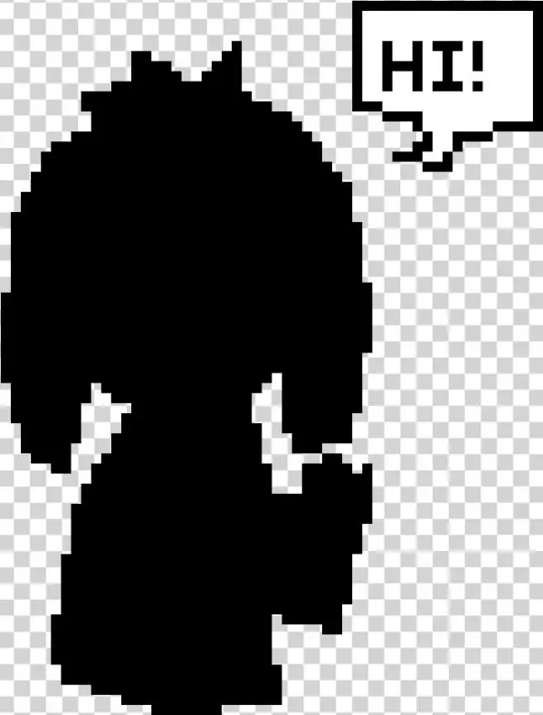 Silhouette Of Asriel