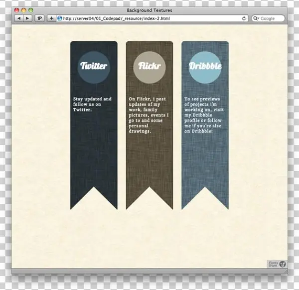 Tested Browsers