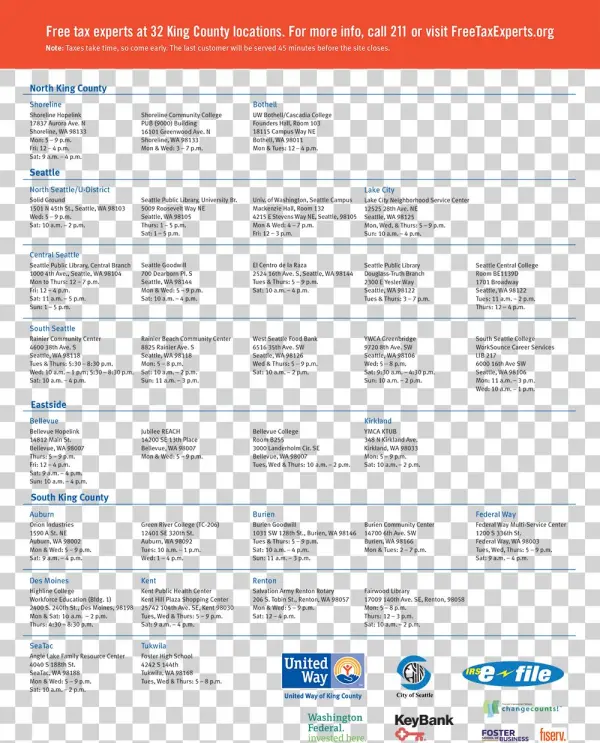 2019 Free Tax Preparation Pg2