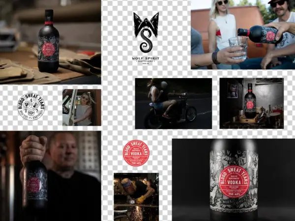 Bloodxsweatxtears Vodka Collage