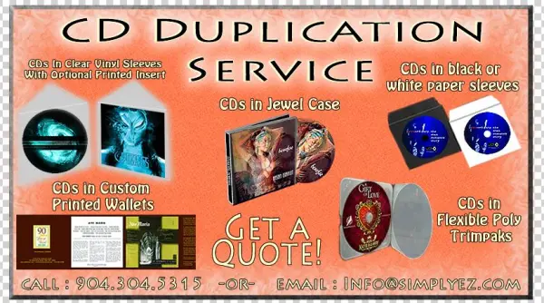 Cd Duplication Services