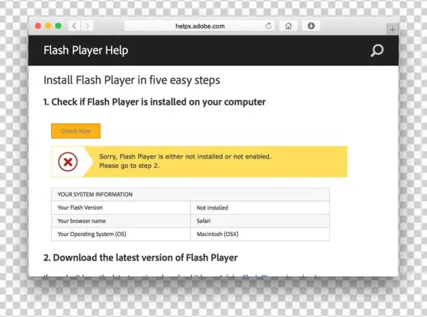 Mac Check Flash Player