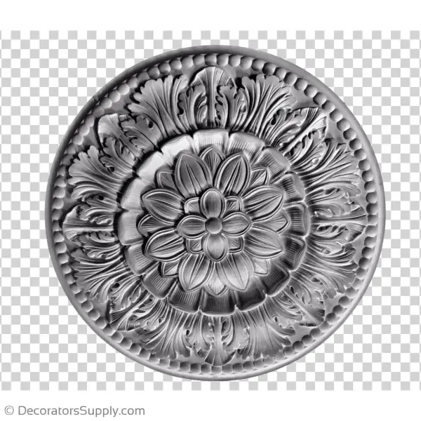 Plaster Medallion Italian Renaissance 30" Dia X 3 3/4"